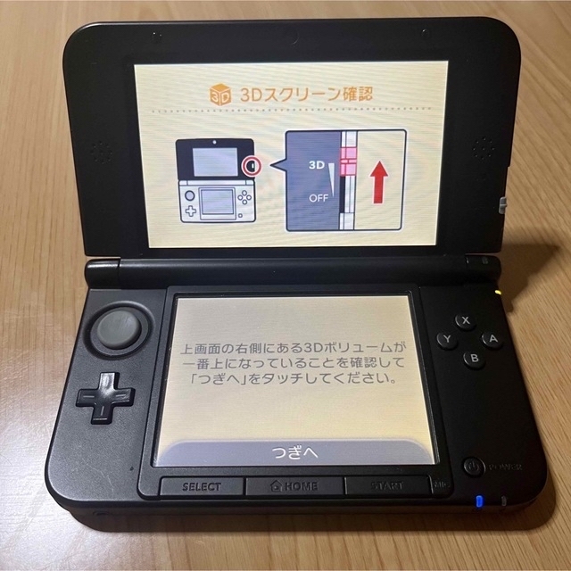 ニンテンドー3DS(ニンテンドー3DS)の3DS LL ブラック 本体 エンタメ/ホビーのゲームソフト/ゲーム機本体(携帯用ゲーム機本体)の商品写真