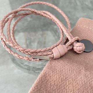 ラスト1【新品】BOTTEGA VENETA ボッテガ 4重 ブレスレット M-