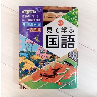 自由自在中学見て学ぶ国語 豊富な資料で直感的に学べる新しい国語参考書　知識探(語学/参考書)