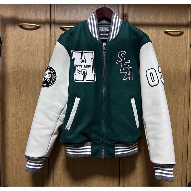 HYSTERIC GLAMOUR(ヒステリックグラマー)のHYSTERIC GLAMOUR × WDS Stadium Jumper メンズのジャケット/アウター(スタジャン)の商品写真