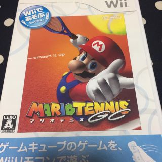 ニンテンドウ(任天堂)のwii＊マリオテニス(家庭用ゲームソフト)