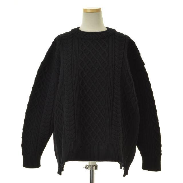 【Ordinaryfits】21AW CABLE BARBER KNIT