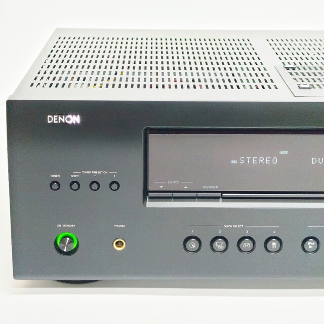 DENON AVR-1612 AVアンプ リモコン付 音場測定用マイク付 商品の状態