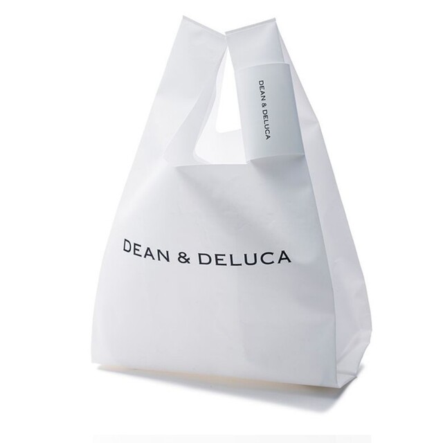 DEAN & DELUCA(ディーンアンドデルーカ)のDEAN&DELUCA ディーンアンドデルーカ ミニマム エコバッグ ホワイト レディースのバッグ(エコバッグ)の商品写真