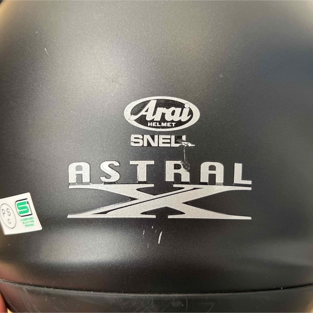 アライ　ASTRAL X ARAI Lサイズ　59〜60cm 自動車/バイクのバイク(ヘルメット/シールド)の商品写真