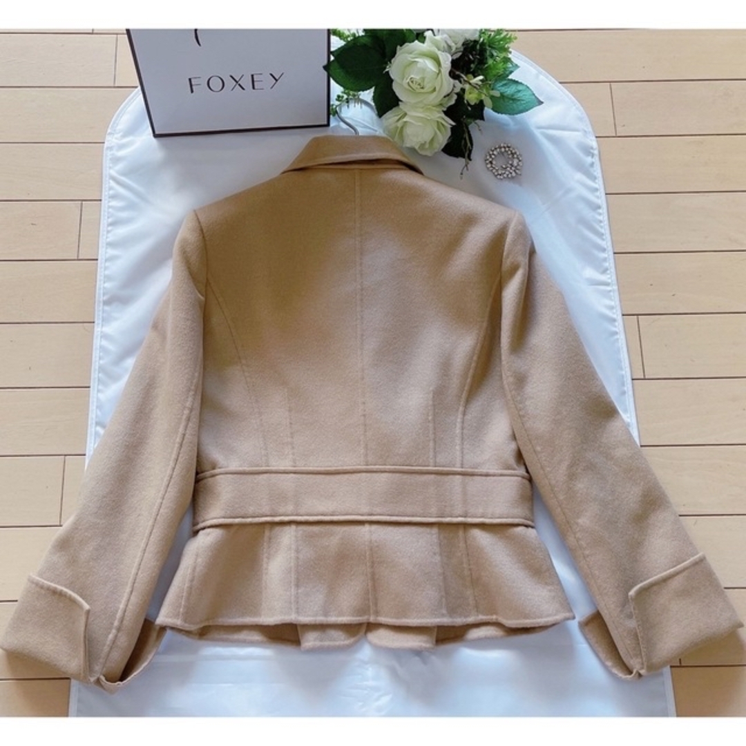 FOXEY  上質カシミヤ100%ワンピーススーツ38極美品　Rene