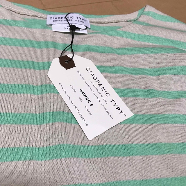CIAOPANIC TYPY(チャオパニックティピー)の〔新品〕CIAOPANIC TYPY   Tシャツ レディースのトップス(Tシャツ(長袖/七分))の商品写真