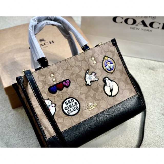 coachCOACH DISNEY品番:CC873デンプシー キャリーオール トートバック