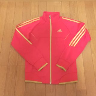 アディダス(adidas)のゆきぴょん様専用★adidas★ジャージ★Sサイズ★ピンク★お子様にも♪(トレーナー/スウェット)