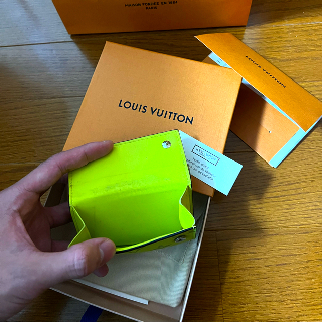 LOUIS VUITTON コンパクトウォレット  イエロー 3