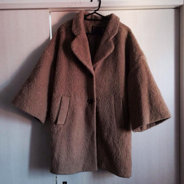 Kastane(カスタネ)のドルマンビックコート レディースのジャケット/アウター(ロングコート)の商品写真