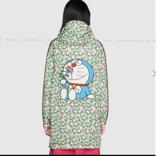 GUCCI ドラえもん フラワー 花柄 ナイロンジャケット コート 42