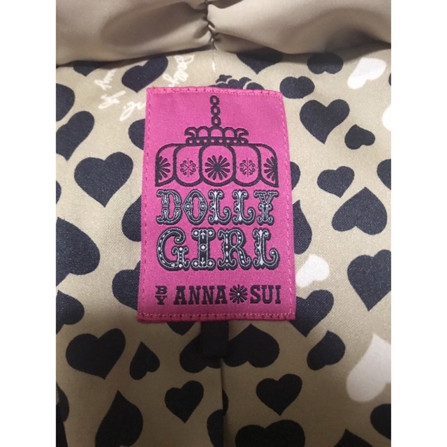 DOLLY GIRL BY ANNA SUI(ドーリーガールバイアナスイ)の☆ドーリーガールバイアナスイ ベージュ ダウンコート 美品☆ レディースのジャケット/アウター(ダウンコート)の商品写真