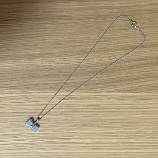 ネックレス　手作りスワロフスキー(ネックレス)