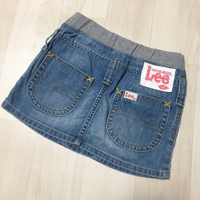 Lee(リー)のLEE デニム　定番　スカート  130 キッズ/ベビー/マタニティのキッズ服女の子用(90cm~)(スカート)の商品写真