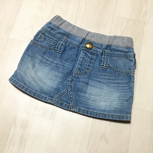 Lee(リー)のLEE デニム　定番　スカート  130 キッズ/ベビー/マタニティのキッズ服女の子用(90cm~)(スカート)の商品写真