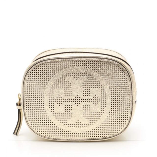 トリーバーチ TORY BURCH コスメポーチ 化粧ポーチ シャンパン