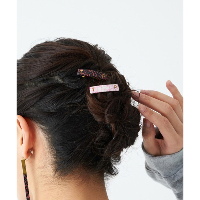 THEATRE PRODUCTS(シアタープロダクツ)のシアタープロダクツ  ミニバレッタ2つセット　 レディースのヘアアクセサリー(バレッタ/ヘアクリップ)の商品写真