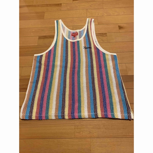 Supreme(シュプリーム)のsupreme Knit Stripe Tank Top サイズS  メンズのトップス(タンクトップ)の商品写真