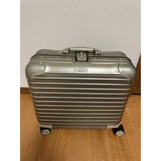 RIMOWA - 購入証明有り リモワ キャリー チタニウム トパーズ ビジネス RIMOWA - 購入証明有り リモワ キャリー チタニウム トパーズ ビジネス