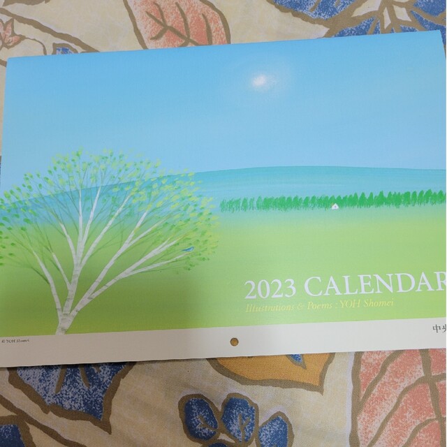新品⭐葉祥明のカレンダー2023 インテリア/住まい/日用品の文房具(カレンダー/スケジュール)の商品写真