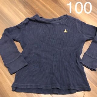 ベビーギャップ(babyGAP)のbabyGAP ロンT ネイビー　100cm ベビーギャップ(Tシャツ/カットソー)