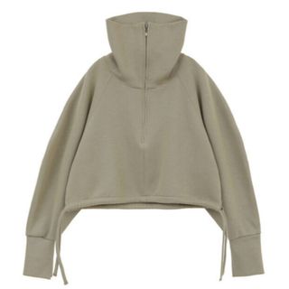 新品未使用　CLANE HALF ZIP SHORT TOPS サイズ　１