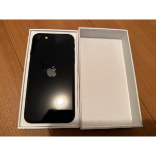 アップル(Apple)の【即日発送！美品】iPhone se3 64g ミッドナイト　SIMフリー(スマートフォン本体)