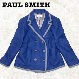 ポールスミス(Paul Smith)のPAUL SMITH ポールスミス テーラードジャケット 40 ブルー 総柄(テーラードジャケット)