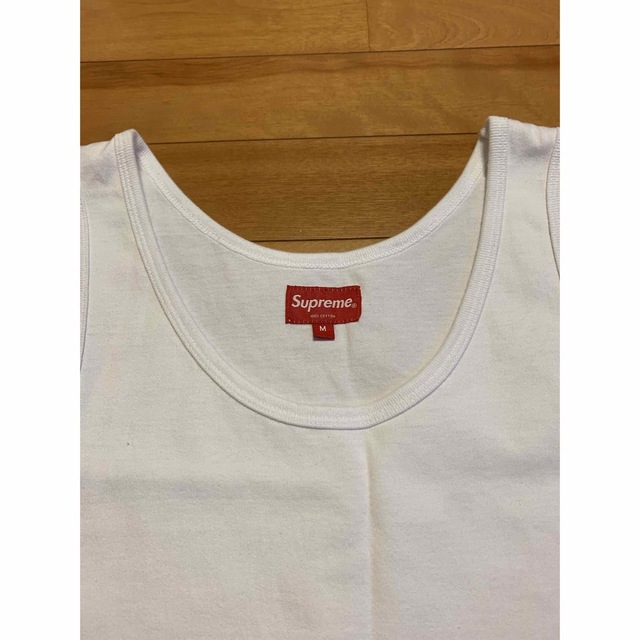 Supreme(シュプリーム)のsupreme Mesh Script Tank Top Mサイズ メンズのトップス(タンクトップ)の商品写真