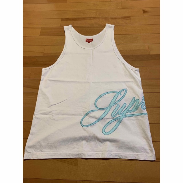 Supreme(シュプリーム)のsupreme Mesh Script Tank Top Mサイズ メンズのトップス(タンクトップ)の商品写真