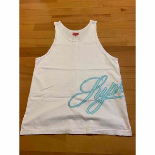 シュプリーム(Supreme)のsupreme Mesh Script Tank Top Mサイズ(タンクトップ)