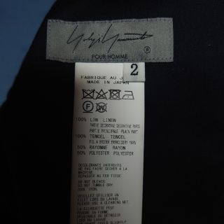 Yohji Yamamoto POUR HOMME - yohji yamamoto pour homme 21ss リネン