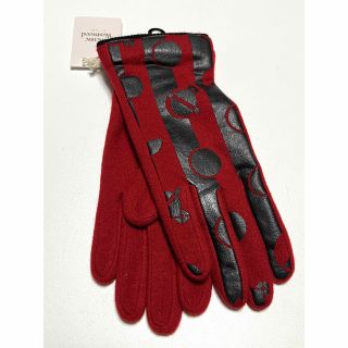 【ふるさと割】小物ヴィヴィアン(Vivienne Westwood) ニット 手袋(レディース)の通販 100