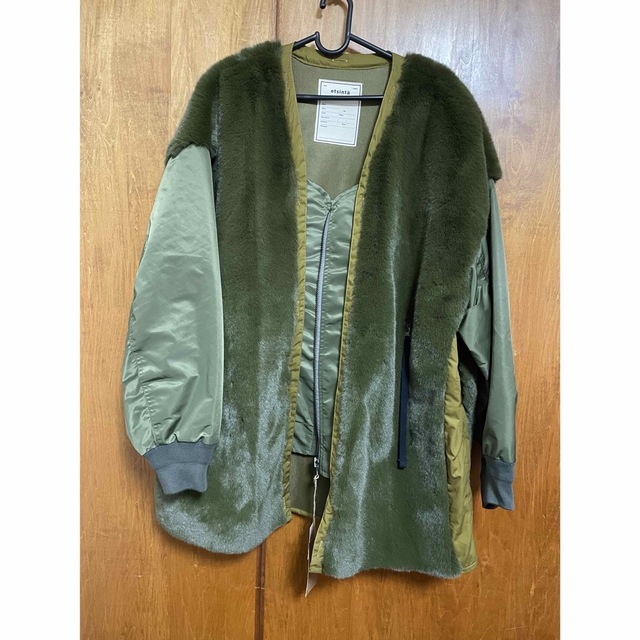 専用【新品・未使用】etsinta/エシンタ_ファー切替ジャケット 専用【新品・未使用】etsinta/エシンタ_ファー切替ジャケット