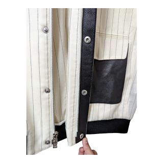 定価16万 未使用保管 3・1 Phillip Lim レザー コンビ ブルゾン-