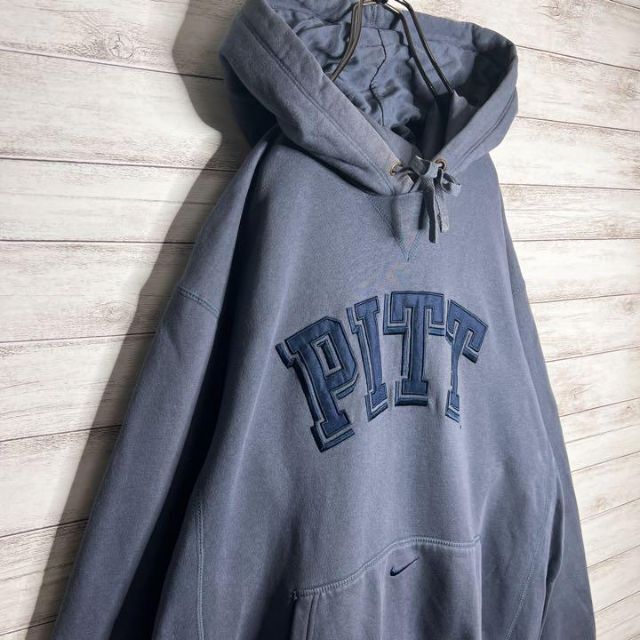 【入手困難!!】ナイキ ✈︎刺繍ロゴ pitt ゆるだぼ VINTAGE 5