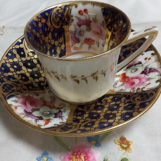 COALPORT Cup&Saucer (1820年頃)(陶芸)