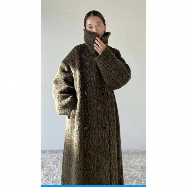 CLANE(クラネ)のクラネ MIX SHAGGY LADY COAT レディースのジャケット/アウター(ロングコート)の商品写真