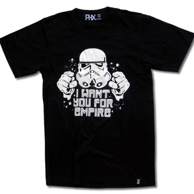 【phoenix】 I WANT YOU FOR EMPIRE柄Tシャツ／L寸 メンズのトップス(Tシャツ/カットソー(半袖/袖なし))の商品写真
