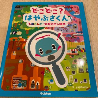 【美品】どこどこ？はやぶさくん　知育絵本(絵本/児童書)