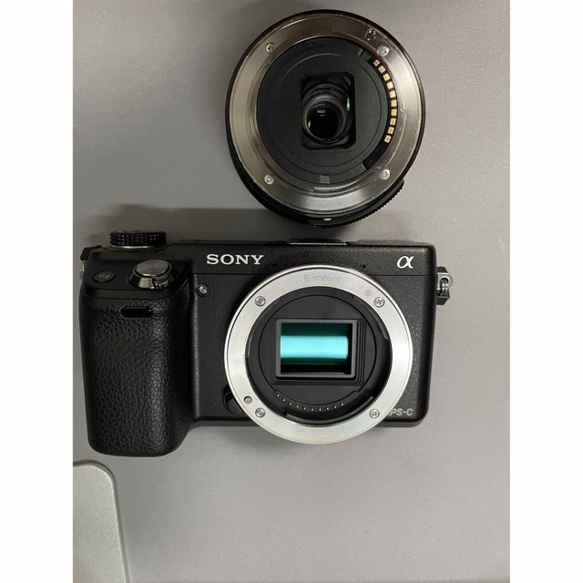 sony ミラーレスカメラ　NEX-6   ガンマイク付き 2