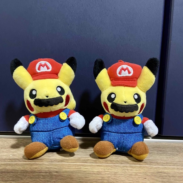 マリオピカチュウ キーチェーン ポケモン ポケモンセンター ぬいぐるみ