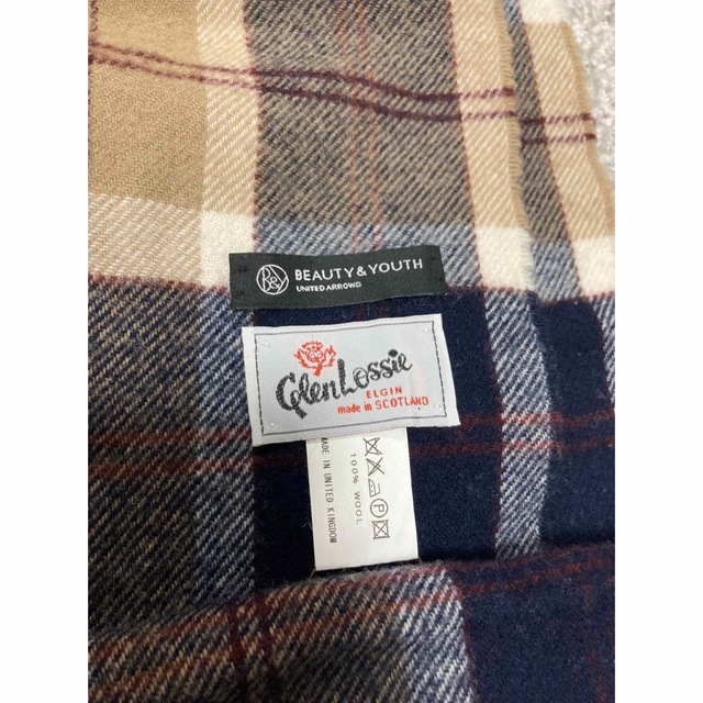 ビューティ&ユースユナイテッドアローズのマフラー Glen Lossie www