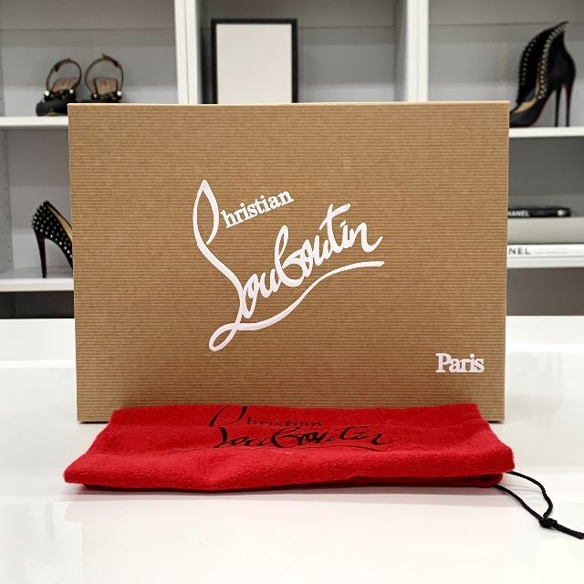 Christian Louboutin(クリスチャンルブタン)の5746 クリスチャンルブタン メッシュ パテント パンプス ブラック レディースの靴/シューズ(ハイヒール/パンプス)の商品写真