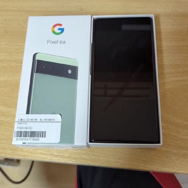 au 一括購入 キャリアフリー GooglePixel6a 128GB