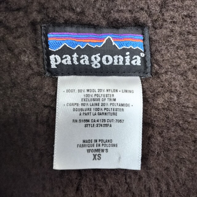 patagonia(パタゴニア)の【フルジップ！】パタゴニア  Patagonia  ボア ブルゾン ジャケット レディースのジャケット/アウター(ブルゾン)の商品写真