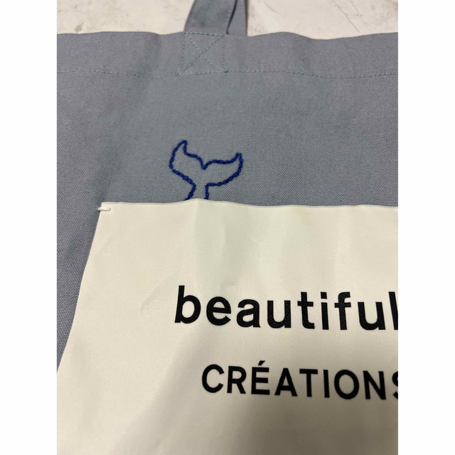 beautiful people(ビューティフルピープル)のbeautiful people トートバッグ　刺繍 レディースのバッグ(トートバッグ)の商品写真