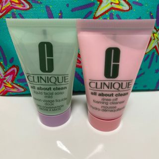 クリニーク(CLINIQUE)のクリニーク　リキッドフェイシャルソープ＆リンスオフフォーミングクレンザー30ml(洗顔料)