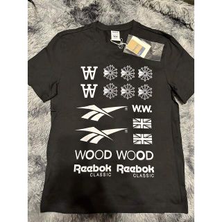 ウッドウッド(WOOD WOOD)の新品 15年製【Reebok × WOOD WOOD コラボ 別注ロゴTシャツ】(Tシャツ/カットソー(半袖/袖なし))